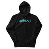 MERCHMOMENT Motorhead - Neon Teal Moon Hoodie [Apparel] by Rock Band Apparel