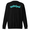 MERCHMOMENT Motorhead - Neon Teal Moon Sweatshirt [Apparel] by Rock Band Apparel