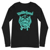 MERCHMOMENT Motorhead - Neon Teal Warpig Long Sleeve T-Shirt [Apparel] by Rock Band Apparel
