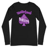 MERCHMOMENT Motorhead - Purple Ace Long Sleeve T-Shirt [Apparel] by Rock Band Apparel