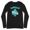 MERCHMOMENT Motorhead - Teal Ace Long Sleeve T-Shirt [Apparel] by Rock Band Apparel
