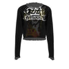 MERCHMOMENT Ozzy Osbourne Drip Women's Mesh Top [Apparel] by Rock Band Apparel