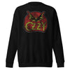 MERCHMOMENT Ozzy Osbourne - Flaming Bat Sweatshirt [Apparel] by Rock Band Apparel