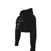 MERCHMOMENT Ozzy Osbourne Pray for Ozzy Women's Cropped Hoodie [Apparel] by Rock Band Apparel