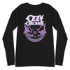 MERCHMOMENT Ozzy Osbourne - Purple Bat Long Sleeve T-Shirt [Apparel] by Rock Band Apparel