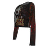 MERCHMOMENT Ozzy Osbourne Vampire Women's Mesh Top [Apparel] by Rock Band Apparel