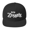 MERCHMOMENT Rob Zombie Classic Logo Black Embroidered Snap Back Hat [Apparel] by Rock Band Apparel