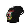 MERCHMOMENT Rob Zombie Clown Skull Women's Crop Top [Apparel] by Rock Band Apparel