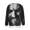 MERCHMOMENT Rob Zombie Dead Eyes All Over Print Sweatshirt [Apparel] by Rock Band Apparel