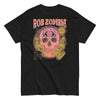 MERCHMOMENT Rob Zombie - Hippie Skull T-Shirt [Apparel] by Rock Band Apparel