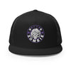 MERCHMOMENT Rob Zombie Purple Circle Embroidered Trucker Hat [Apparel] by Rock Band Apparel