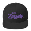 MERCHMOMENT Rob Zombie Purple Logo Embroidered Snapback Hat [Apparel] by Rock Band Apparel