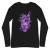 MERCHMOMENT Rob Zombie - Purple Skull Long Sleeve T-Shirt [Apparel] by Rock Band Apparel