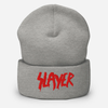 MERCHMOMENT Slayer Embroidered Beanie [Hat] by Rock Band Apparel