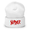 MERCHMOMENT Slayer Embroidered Beanie [Hat] by Rock Band Apparel
