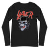 MERCHMOMENT Slayer - Helmet Skull Long Sleeve T-Shirt [Apparel] by Rock Band Apparel