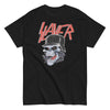 MERCHMOMENT Slayer - Helmet Skull T-Shirt [Apparel] by Rock Band Apparel