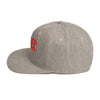 MERCHMOMENT Slayer Logo Embroidered Snapback Hat [Hat] by Rock Band Apparel