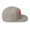 MERCHMOMENT Slayer Logo Embroidered Snapback Hat [Hat] by Rock Band Apparel