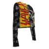 MERCHMOMENT Slayer Screamin' Skull Women's Mesh Top [Apparel] by Rock Band Apparel