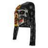 MERCHMOMENT Slayer Screamin' Skull Women's Mesh Top [Apparel] by Rock Band Apparel