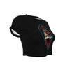 MERCHMOMENT Slayer Slaytanic Women's Crop Top [Apparel] by Rock Band Apparel