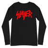 MERCHMOMENT Slayer - Tagged Logo Long Sleeve T-Shirt [Apparel] by Rock Band Apparel