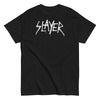 MERCHMOMENT Slayer - White Drip Logo T-Shirt [Apparel] by Rock Band Apparel