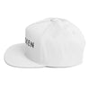 MERCHMOMENT Sleep Token Logo White Snapback Hat [Hat] by Rock Band Apparel