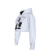 MERCHMOMENT Sleep Token Repeat Women's Cropped Hoodie [Apparel] by Rock Band Apparel