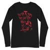 MERCHMOMENT The Crow - Do They Know? Long Sleeve T-Shirt [Apparel] by Rock Band Apparel