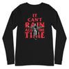 MERCHMOMENT The Crow - It Can't Rain All the Time Long Sleeve T-Shirt [Apparel] by Rock Band Apparel