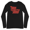 MERCHMOMENT Thin Lizzy - Classic Red Logo Long Sleeve T-Shirt [Apparel] by Rock Band Apparel