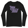 MERCHMOMENT Thin Lizzy - Pastel Logo Long Sleeve T-Shirt [Apparel] by Rock Band Apparel