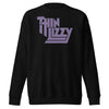 MERCHMOMENT Thin Lizzy - Pastel Logo Sweatshirt [Apparel] by Rock Band Apparel