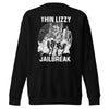 MERCHMOMENT Thin Lizzy - White Jailbreak Sweatshirt [Apparel] by Rock Band Apparel