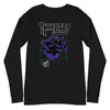 MERCHMOMENT Thin Lizzy - White Outline Long Sleeve T-Shirt [Apparel] by Rock Band Apparel