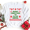 Merry Christmas Ya Filthy Animal Colored Sweatshirt by Adorb Custom Tees
