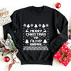 Merry Christmas Ya Filthy Animal Sweatshirt by Adorb Custom Tees