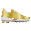 "Metallic Gold" Under Armour Harper 6 Low ST Cleats by Stadium Custom Kicks