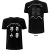 Metallica 4 Faces [T-Shirt] by Rock Band Apparel