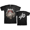 Metallica 40th Anniversary Garage [T-Shirt] by Rock Band Apparel
