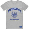Metallica College Crest [T-Shirt] by Rock Band Apparel