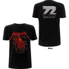Metallica Skull Screaming Red 72 Seasons [T-Shirt] by Rock Band Apparel
