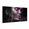 Pink Ink Glass Wall Art by Insigneart USA