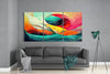Waves Glass Wall Art by Insigneart USA