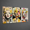 Marilyn Monroe Glass Wall Art by Insigneart USA