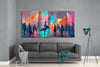 Dancing on the Street Glass Wall Art by Insigneart USA
