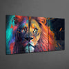 Lion Mega Glass Wall Art by Insigneart USA