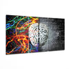 Brain Mega Glass Wall Art by Insigneart USA